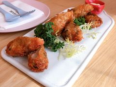 酥炸鲜虾腐皮卷-BossBabe亲子餐厅(金光华广场店)