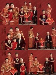 -时光纪亲子全家福照相馆(静安店母女写真父母纪念照)