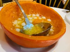 南瓜酒酿小圆子-玫瑰厅上海菜(兴国路店)