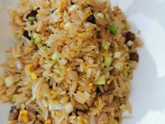 谷饲和牛崧江米炒香苗-唐阁海景中餐厅·早茶·粤菜•生日聚餐(海口朗廷酒店)