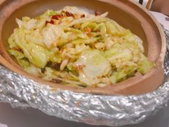 葱酥包菜-味+新京宴·烤鸭·北京菜(创意谷店)