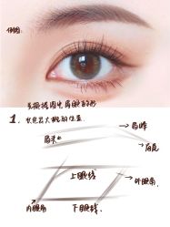 -西施无菌半永久纹绣眉眼影唇轻增发纹发际线