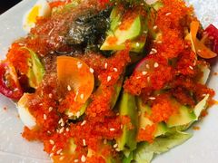 牛油果蟹子沙拉-熹炭精致日料(金融街购物中心店)