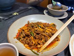 特色酸竹笋炒牛肉-云上千禾(水上店)