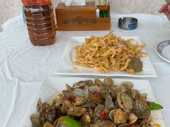 炒青虾-渔民船说·北塘海鲜·天津菜·海肠捞饭(北塘古镇店)