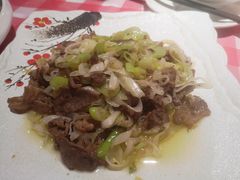 葱爆羊肉-西域阿里马新疆菜·清真(桂花路店)