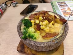 石烧咖喱鸡扒面-佰搭果·广式茶餐厅(石牌东路店)