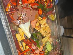 毛血旺烤鱼-探鱼·鲜青椒爽麻烤鱼(天河优托邦店)