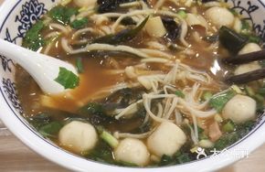 Beef and Fish Ball Soup