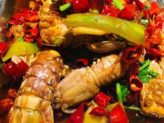 辣炒虾爬子-丹东立强海鲜烧烤·牛B大串(星海店)