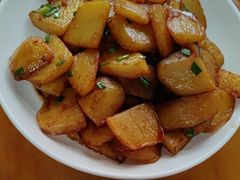 小葱农家土豆-芦茨金富饭庄·25年老字号·专做稻草鸡