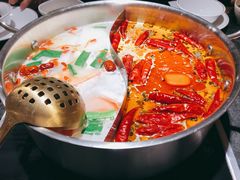 骨汤虫草花锅底-许府牛火锅(信义坊总店)