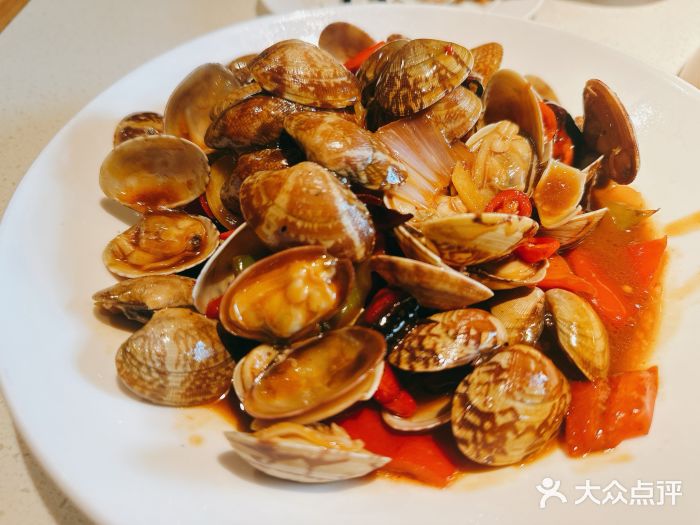 恰八斗·湖南菜馆(国贸店)爆炒花蛤图片