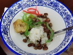 绿豆汤-百年老字号·观振兴蟹黄面·三虾面·苏式面(观前街富仁坊巷店)