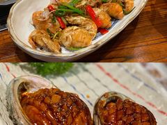 蚝皇焗四頭鮑-蚬皇•陈味莞(西平景湖店)