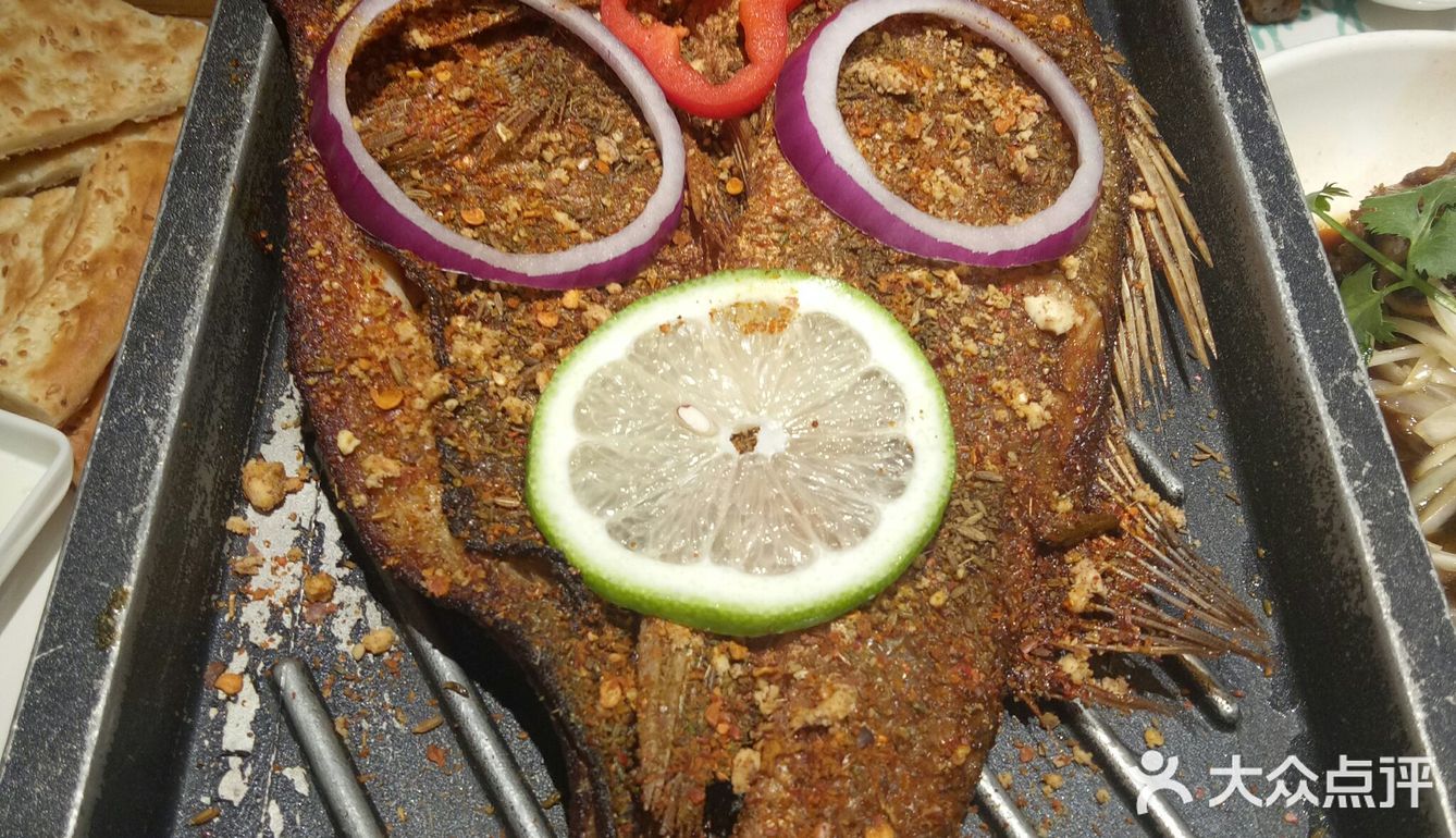 他们家羊肉串好吃的，但是我忘拍了