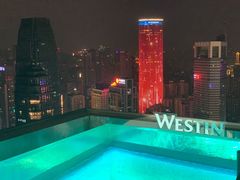 空中泳池-重庆解放碑威斯汀酒店