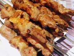 羊肉串-语言大学-清真食堂