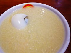 小米粥鸡蛋-石头门坎