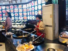 自助取餐区-三河胡氏农家(青阳路店)