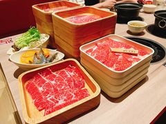 黑毛猪颈肉-浅锅和牛小锅放题(深业上城店)