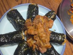 -明洞阿姨·韩式酱蟹烤肉·创意料理(三元桥店)