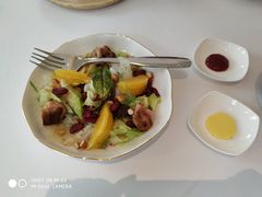 烤鸡有机蔬菜沙拉-佐度王子扒房(西城红场店)