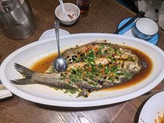 豆辣蒸刁子鱼-洞庭渔人(沙湾店)