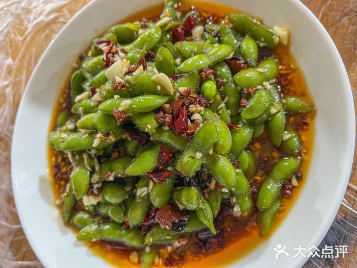 五七小李子油焖大虾(总店)毛豆图片