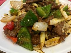 藕尖炒牛肉-蛇平饭店(明园路店)