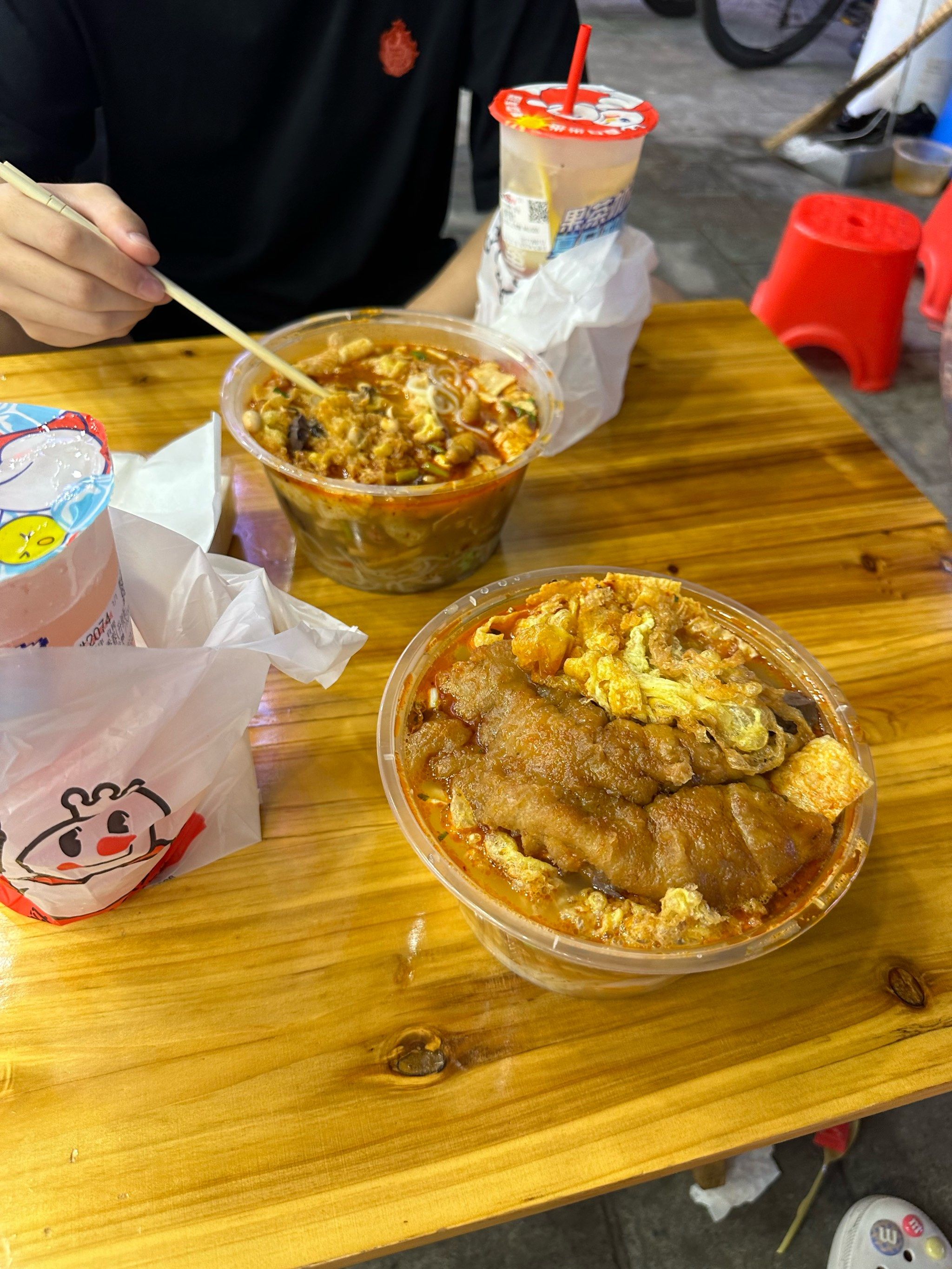 南湖佰港城的螺蛳粉!