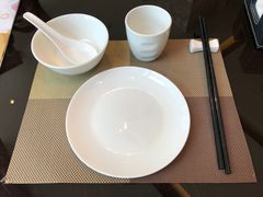 餐具摆设-夏宫中餐厅(静安香格里拉店)