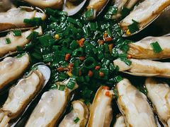 葱油蛏子-温州一家人美食(西木头市店)