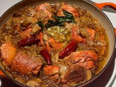 蒜片橄榄油焗蓝龙虾-Oyster Talks 四度蚝法餐厅