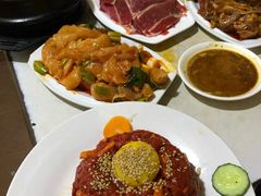 生拌牛肉-平山城鑫烧烤(建国楼店)