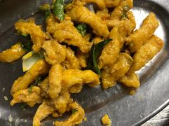 蛋黄鱿鱼-黄亚华小食店(Jalan Alor)
