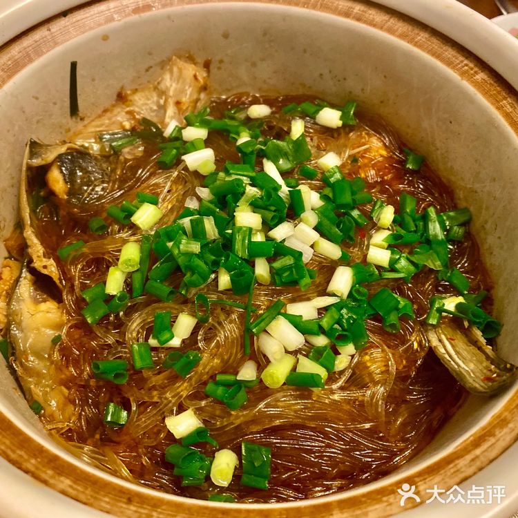 粉丝鱼头煲🐟鲜啊~