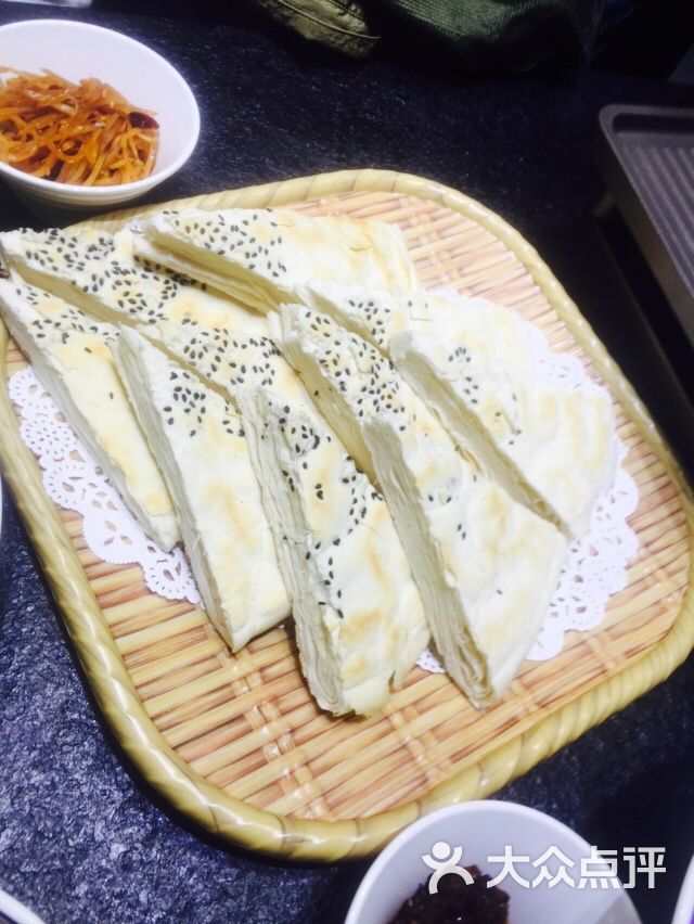 梁师家宴烧烤千层锅盔图片 - 第5张