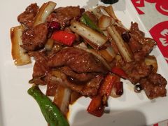 铁板牛柳-汉唐宴长安食府