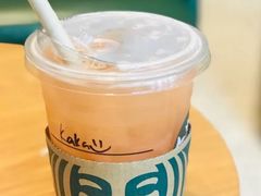 冰摇桃桃乌龙茶-星巴克(郑州普罗旺世店)