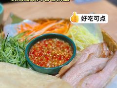 炭烧猪颈肉卷卷拼盘-迷你椰·泰式大排档(佛山顺德店)