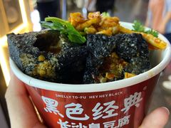 黑色经典臭豆腐-黑色经典臭豆腐·湖南特产(坡子街店)