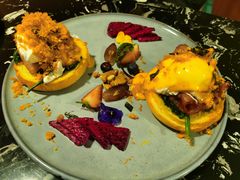 菠菜培根班尼迪克蛋-ChitChat奇洽·Bistro(黎黄陂路店)