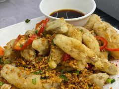 椒盐九肚鱼-凤城康记饭店