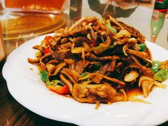 爆炒羊肚-萨宁音登锡伯风味餐厅(一楼店)