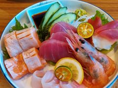 刺身拼盘-美洲岛烤肉自助餐厅
