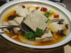 自制石锅豆腐-羊之道草原味道清真餐厅(番禺店)