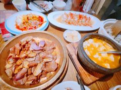 铜盘沙姜焗牛俐-大鸽饭(岗顶店)