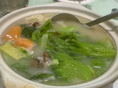 甘薯煲淋大芥菜-渔意楼·驰名沙田乳鸽(五羊店)