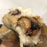 这次吃到的粽子里面还有栗子
